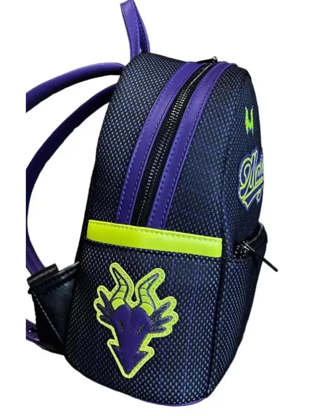 Loungefly LE Disney Maleficent Jersey Mini Backpack